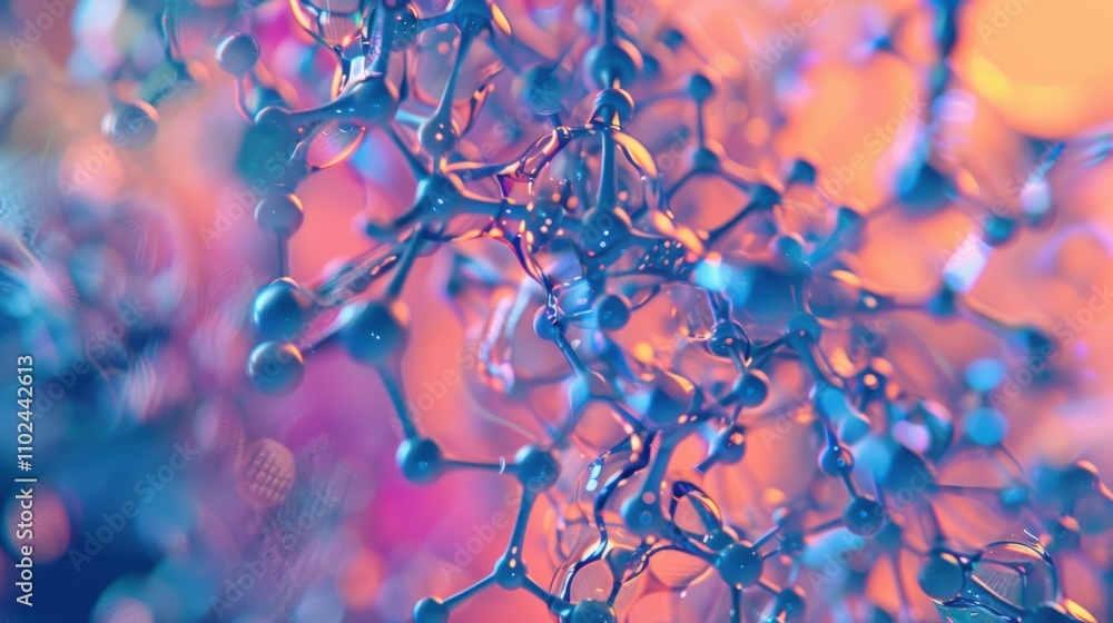 Poster intricate atomic patterns in crystal lattice x-ray diffraction for science and research