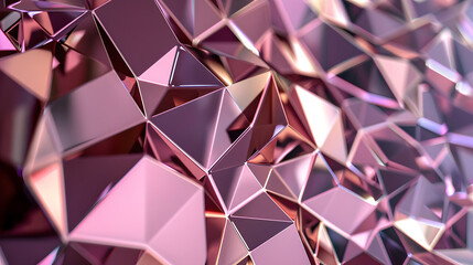 opulent 3d render of abstract diamond lattice surface with luxurious texture. generative ai