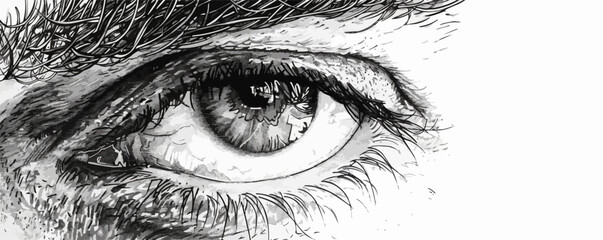 Obraz premium Incorporate cross-hatching, adding shading and texture to your hand-drawn style vector art for a more detailed and dimensional look.