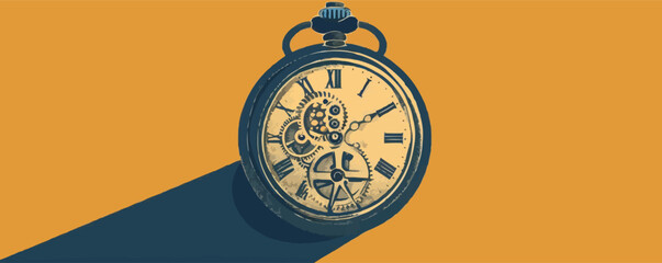 Inspirational quote poster, bold typography with motivational message and abstract background, empowering wall art, flat, vector illustration.