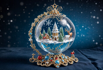 An extraordinary and amazing Christmas ornament that would astonish everyone who sees it - generated by ai