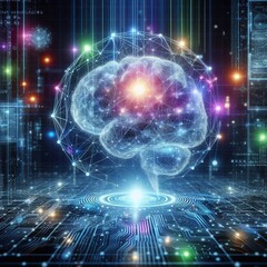 Obraz premium Neuronale Netzwerke der Zukunft