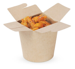 Baked potato wedges in box