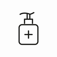 desinfecta medicine soap icon sign vector