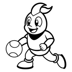 Orange Mascot Logo Set: Coffee Cup, Book, Gaming, Boxing & Paint Themes - Vector & Clipart, Orange mascot logos: coffee, book, gaming, boxing themes. Vector, cartoon, clipart, line art