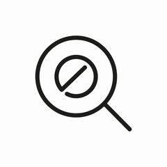 search drug icon sign vector