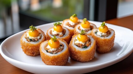 Grilled chicken wrap filled with fresh spinach and melted cheese, beautifully cut in half on a kitchen table, ready to enjoy