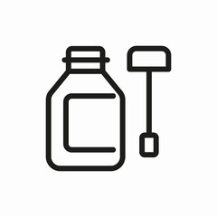pipette medicine icon sign vector
