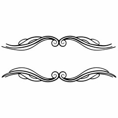 Fototapeta premium Curved lines forming abstract organic wave shapes