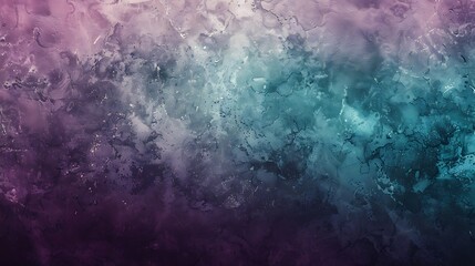 Fototapeta premium Abstract Watercolor Background with Teal and Purple Hues