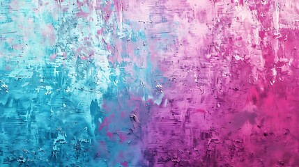 Obraz premium Abstract Blue and Pink Paint Texture Background