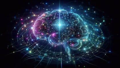 Futuristische Darstellung von Künstlicher Intelligenz