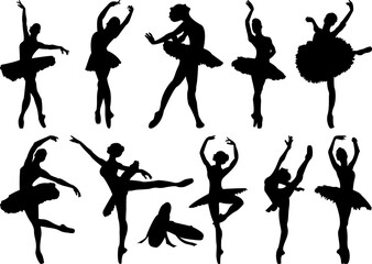 Ballet Dancer Svg Bundle, Dancer Svg, Dancer Girl Svg, ballerina line art, Ballet dancer clipart, Dance Svg, Ballerina Svg  © Bundle Store