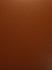 Fototapeta premium Brown leather background with subtle grain and natural fibers, handmade texture, organic feel, natural fiber