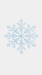 Delicate snowflake pattern in a pastel color palette, delicate design, springtime feel, gentle patterns, pastel colors