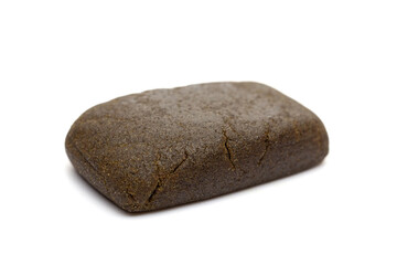 Hashish isolated on white background