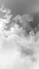 Fototapeta premium Metallic silver foggy misty texture background with subtle gradient effects, gradient, ambiance