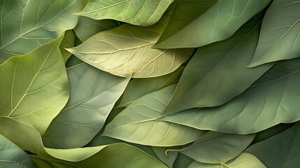 Green Leaf Texture Background