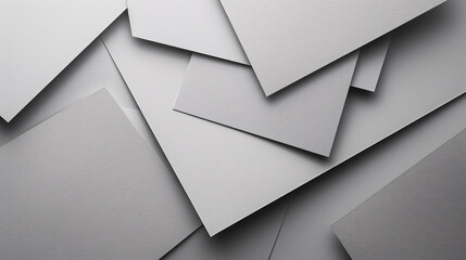 Gray square paper background illustration.