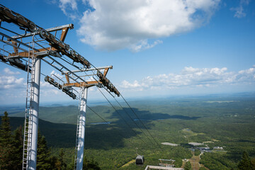 gondola and Explore the Beautiful Trails and Views of Mont Orford © Mehrdad
