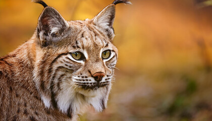 Fototapeta premium Close-Up of a Bobcat