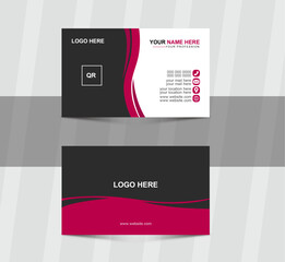 Vector design formal red modern business card
By.Modern Business Card - Creative and Clean Business Card Template. Luxury business card design template.
