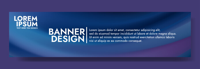 Abstract Blue Gradient Background Template for Website