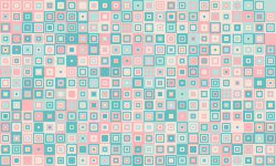Geometric grid pattern with textured cubes and bright colours. Great for trendy, minimal designs, fabric prints, or background decor.