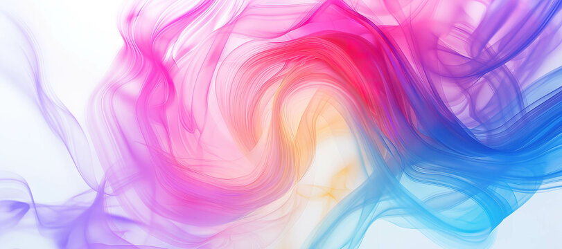 colorful swirl wave circle background 21