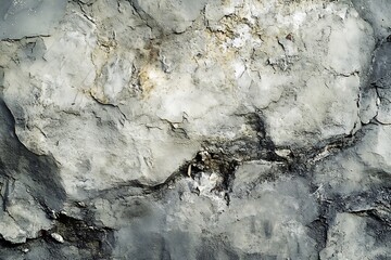 Fototapeta premium Grey stone texture background. Rough rock surface. Natural stone wall.