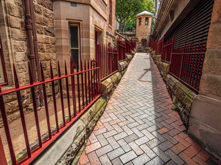 Narrow Lane At The Rocks Sydney