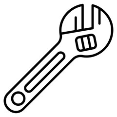 Wrench  Icon Element For Design