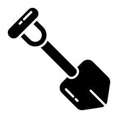 Shovel  Icon Element For Design