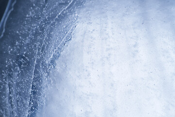 Ice is water that is frozen into a solid state