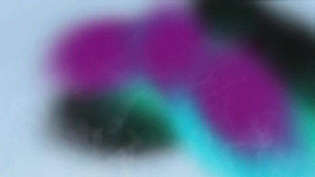 Colorful animation, moving abstract, with a slight touch of smoke, HD quality