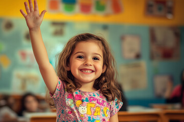 Elementary student eager to learn