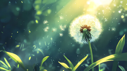 dandelion seed