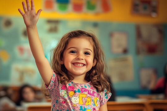 Elementary student eager to learn