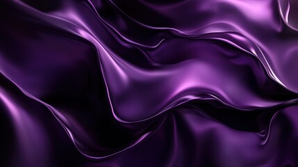 Fototapeta premium Abstract Purple Satin Fabric
