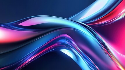 Fototapeta premium Abstract Colorful Liquid Swirls Design Background