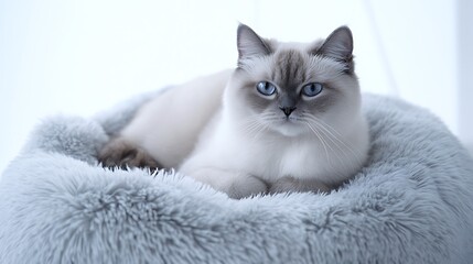 Luxury Pet Products advertisement concept