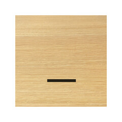 Underscore sign on wood block
