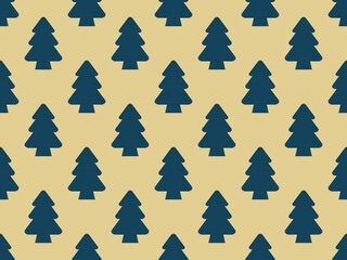 Obraz premium tree merry christmas pattern seamless december winter ornament seasonal textile cute abstract happy 