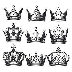 royal crown set