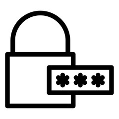 lock password icon