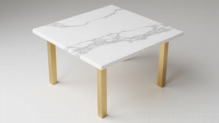 Marble plinth side table, perfect for luxury settings