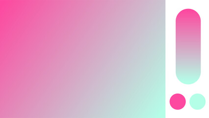 Fuchsia and Aqua gradient background with light blurred pattern. Abstract illustration with gradient blur design. Blurred colored abstract background. Colorful gradient. Vector illustration
