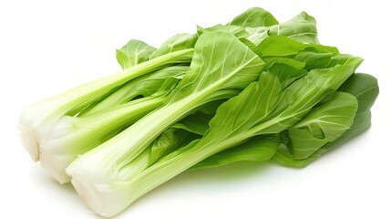 Chinese Cabbage - A Fresh and Nutritious Vegetable Display. The Green and White Chinese Cabbage, with Its Lush Leaves and Firm Structure, Standing Out as a Staple in Many Cuisines