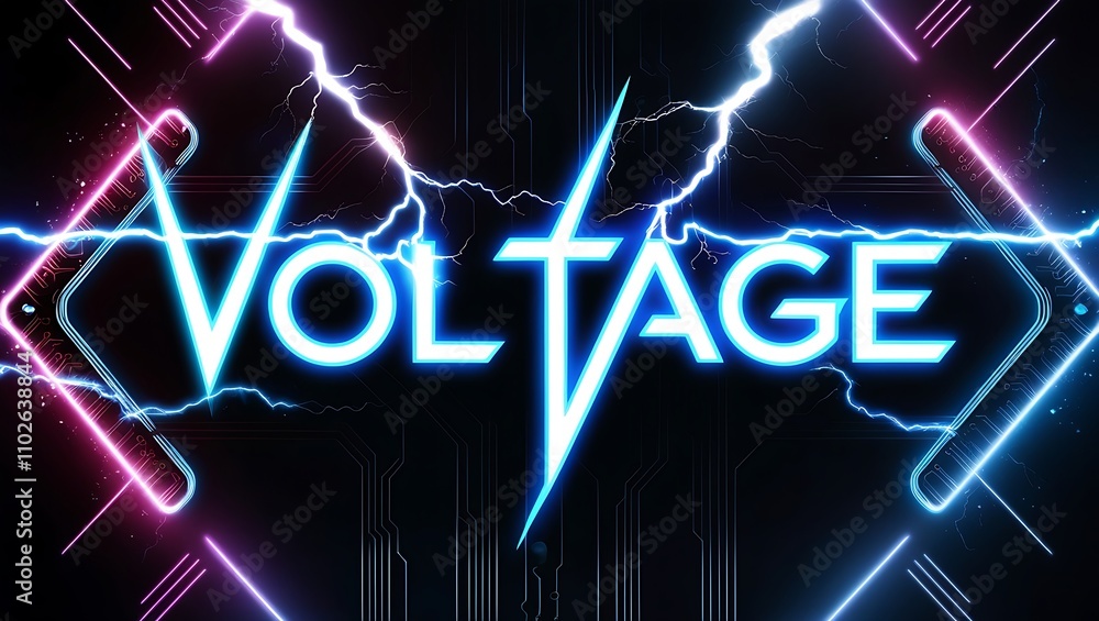 Poster neon 
