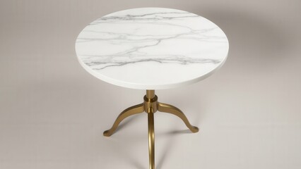Modern marble small side table for chic and stylish spaces